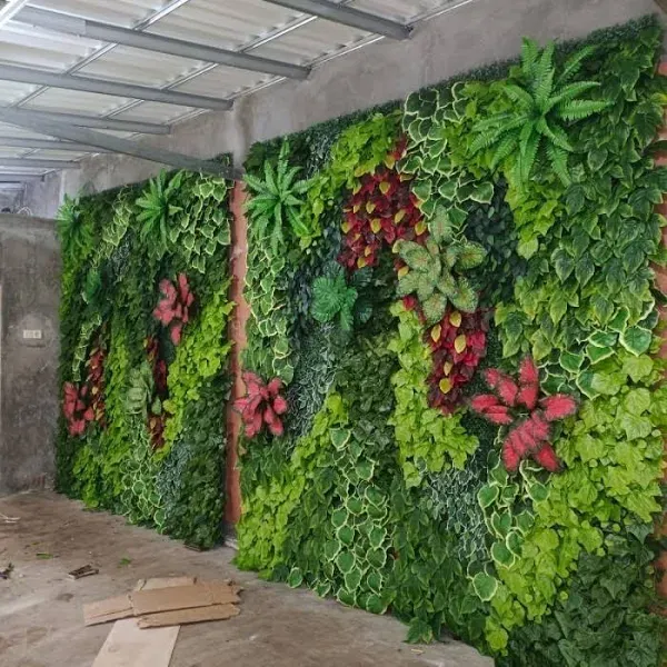 contoh vertical garden sintetis